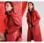 Import New Design Long Faux Leather Jacket Women Wholesale Cool Leather Trench Coat Fahion Belt Women Pu Jacket from China
