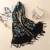 Import New design pure mongolian knitted cashmere hand embroidered scarf shawl from China