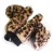 Import New designed faux fur solid and leopard animal printing flip top knitted gloves fluffy soft mittens fashion fingerless mitten from China