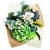 Import New Double Sleeve Kraft And Non Woven Material Wrapping Fresh Cut Flower Sleeves Paper Packaging Green Plant Carrier from China