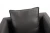 Import new modern high quality gray pu leather leather 3 seat  office settee sofa from China