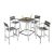 Import New Poly Wood Light Weight Aluminum Pub Stool Armless High Bar Chair from China