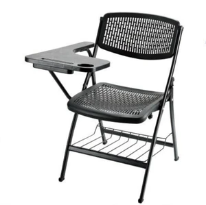 NEW popular hot sale office and school folding training chair with writing pad