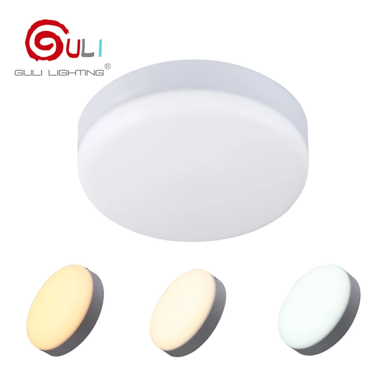 New Product 16w 24w 36w Surface Mounting Round Office Commercial Lighting Smd Frameless Led Panel Light