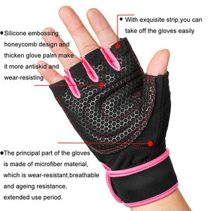 New Products For Men And Women Fitness Wrist Weights Equipment Strength Non-Slip Wear-Resistant Sports Half Finger Gloves