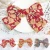 Import New Retro Rose Bow Hairpin Women&#x27;s Elegant All-match Fabric Spring Clip Top Clip Headdress from China