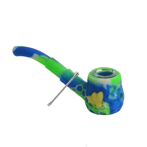 Buy New Silicone Pipe For Smoking Waterbong Glass Water Pipes Sheesha ...