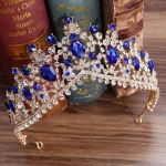 New style Bridal rhinestones crown tiaras Princess Tiaras Crown Wedding rhinestones tiaras ZGH1084