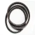 Import new type of agricultural rubber v belt auto fan belt HB65 from China