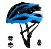 Novelty led safety warning bicycle helmets