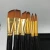 Import nylon hair wooden plastic handle short long artist paint brush set for acrylic oil watercolor paints from China