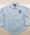 Import OEM Custom Blue School Uniform Shirt with Embroidery from China