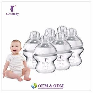 OEM Food grade 300ml plastics feeding bottle manufacturing cheap wide neck bpa free pp feeding bottles for babies
