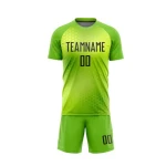 OEM Football Training Wholesale Blank Soccer Uniforms 100% Polyester Breathable Soccer Uniforms