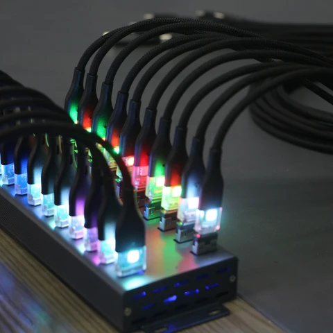 Buy Oem Rgb Voice-controlled Nightlight Data Cable Pd Super Fast Charge ...
