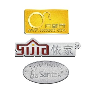 Office Promotional Gifts Christmas Anniversary Souvenirs Advertising Nameplates Logos Product Labels Decal Pet Dog Tags Key Fobs Memento Coins Metal Badges