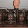 Oil furnace mold Custom make rotocasting vinyl mannequin head mold