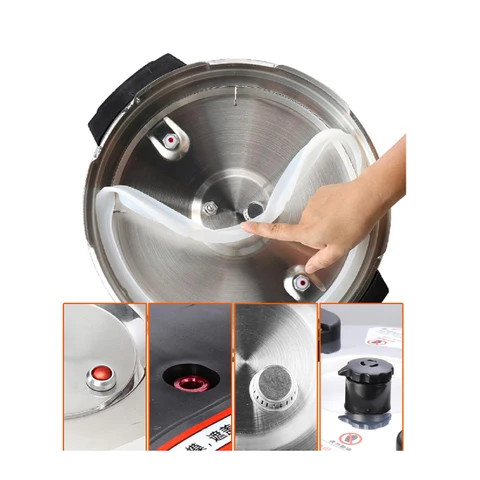 Okicook 28L Non Stick Electric Commercial Industrial Pressure Cooker Stainless Steel Multi instant pressure pot