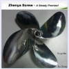 outboard engine 4 or 2 or 3 blades stainless steel boat propeller, marine propeller