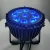 Import Outdoor led par 64 rgbwy 5in1 stage light 9pcs led waterproof par light from China