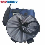 outdoor OEM Dog Training Treat Drawstring Pouch with Belt Clip and Poop Bag Pocket