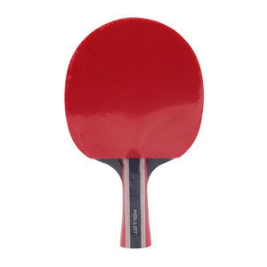 Outdoor Portable Red 3 Star Table Tennis Racket Set For Dedicated
