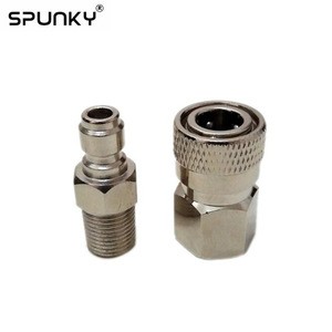Paintball PCP 8mm Quick Disconnect Male and Female Set 1/8NPT