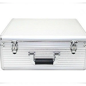 Persionalized silver ABS portable tool case aluminum instruments case RZ-ST-044