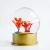 Import Personalized Custom Glass Ball Christmas Globes Polyresin golden base Snow Globe from China