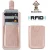 Import Phone Card Holder RFID Blocking Sleeve, Pu Leather Back Phone Wallet Stick-On Pull up 5 Card Holder from China