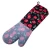 Import Pink cotton microwave oven mitts kitchen heat resistant pot holder non-slip baking gloves from China