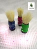 plastic head shaving brush with boar hair bristle