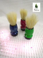 plastic head shaving brush with boar hair bristle