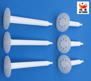Plastic insulation nails/insulation anchor/insulation fasteners factory