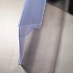 Plastic Paper Label Clip Holders