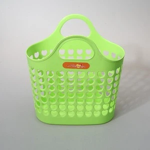 Plastic shower basket cheap household plastic basket popular hot sale