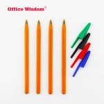 Plastic simple bic pen,bic ball pen,bic ballpoint pen