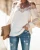 Import Plus Size Women Fall ApparelFashion Off Shoulder Blouse Lace Patchwork Long Sleeve Ladies Chiffon Tops from China