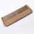 Import Pocket handmade double sided green wooden sandalwood hair beard comb from China