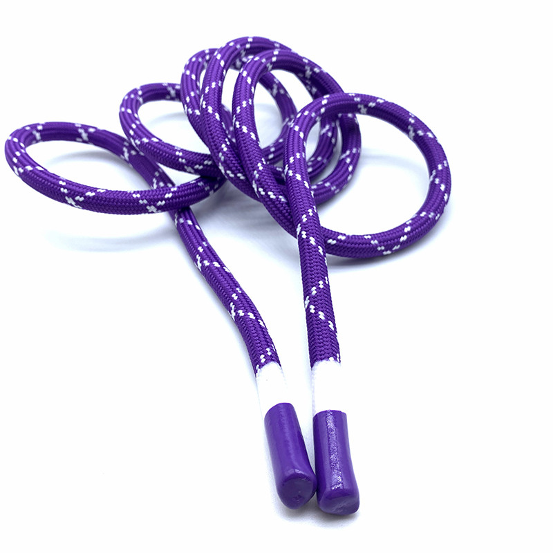 Buy Polyester Drawcord Clothing 8mm Rope Cord Drawstring Tip Round ...