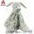 Import polyester super soft animal head plush custom baby security blanket from China