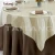 Import Polyester tablecloth spun restaurant table linens table cloth from China