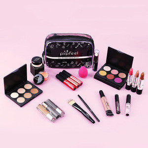 POPFEEL 20 Pcs/Set All in One Makeup Set Box Big Makeup Kit Gift Set