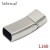 Import popular 316L Stainless Steel silver/matt silver Laser Logo Flat Magnetic Clasp 12x6mm with srews to fix the leather cord from China