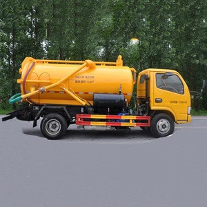 Popular 4x2 Japanese Sewage Suction Truck with Low Price