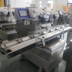 Popular Arabic Food Processing Maamoul Making Automatic Encrusting And Tray Aligning Machine