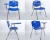 Import popular training school chair with board from China