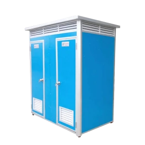 Portable construction site outdoor assembled removable toilet for sale