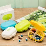 Portable Mini Pill Case Medicine Boxes 3 Grids Travel Home Medical Drugs Tablet Empty Container Home Holder Cases