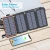Import Portable solar charger/ panel  powerbank 20000mah 25000mah 30000mah solar power bank from China